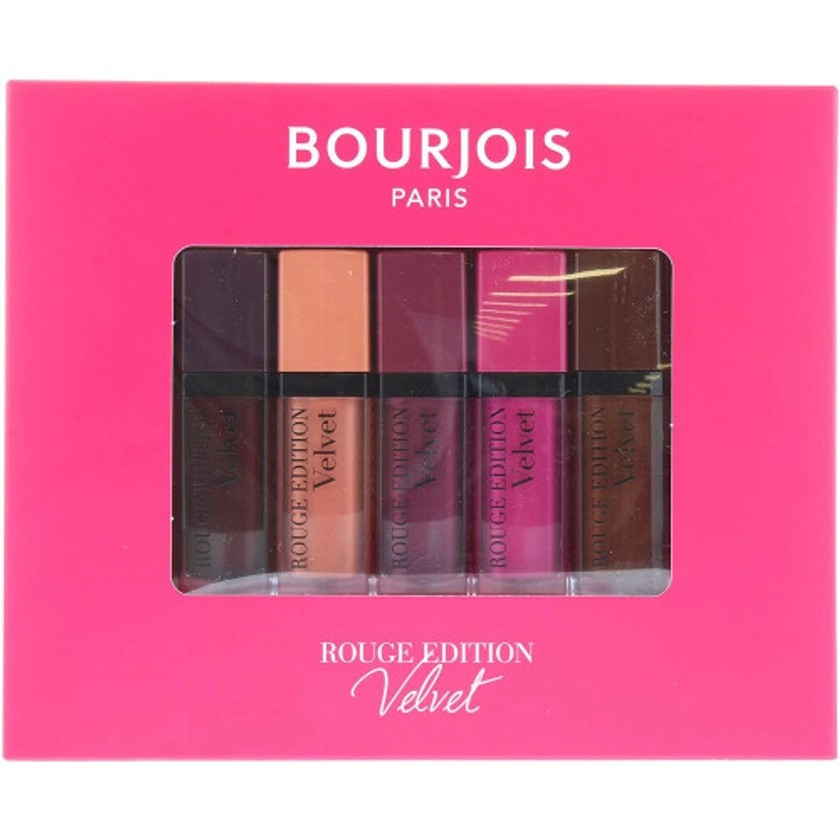 Bourjois Paris Rouge Edition Velvet Lipstick 7.7ml - 5 Piece Box Set on OnBuy