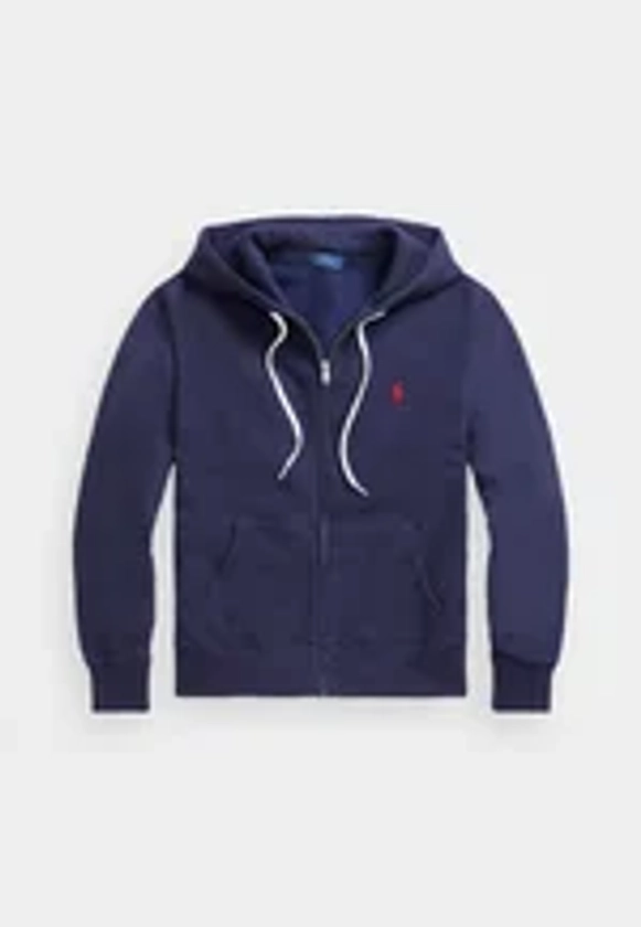 Polo Ralph Lauren FULL ZIP HOODIE - Sweat zippé - cruise navy/bleu marine - ZALANDO.FR