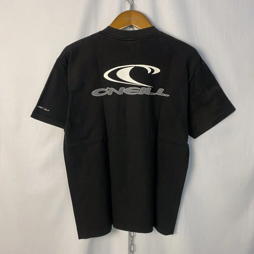 Oneill Vintage O’neill Logo Black T-Shirt | Grailed