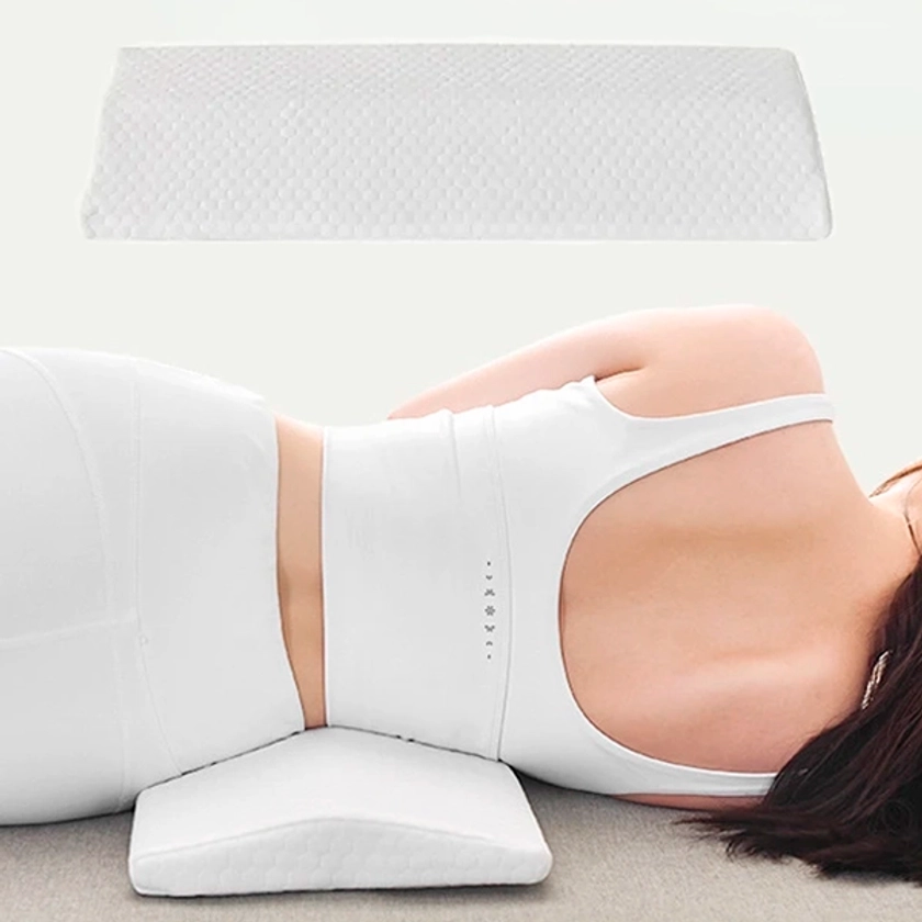 Lumbar Support Pillow for Sleeping