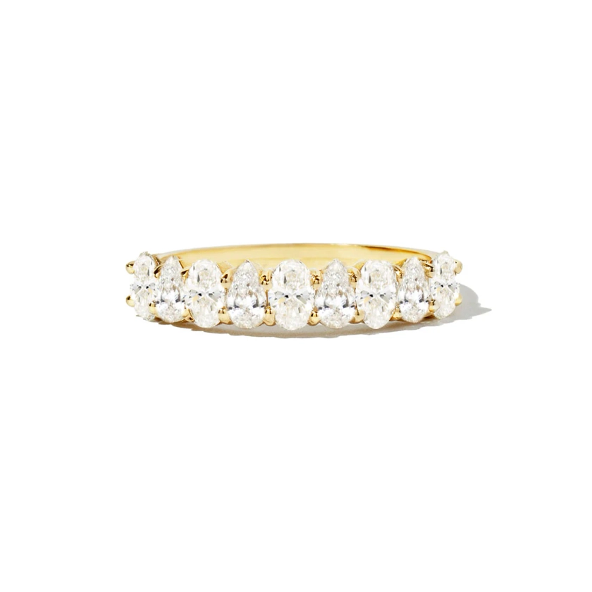Pear & Oval Diamond Wedding Ring | Berlinger Jewelry