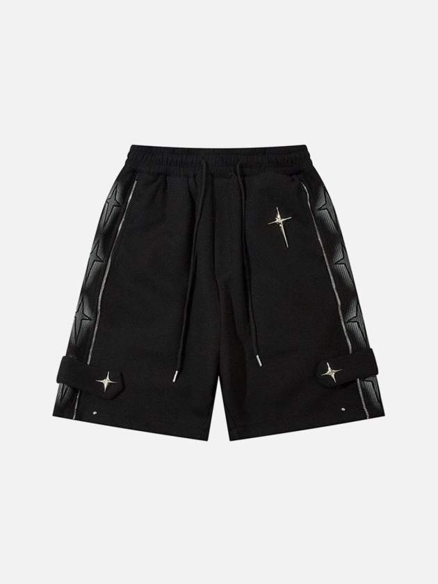 Aelfric Eden Star Zip Up Shorts