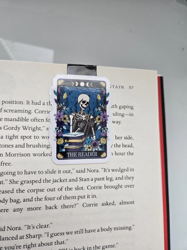 Tarot Card Magnetic Bookmark | The Reader Tarot | Tarot Card Bookmark | Bookmark | Magnetic Bookmark | Book Club Bookmark | Bookish Gift