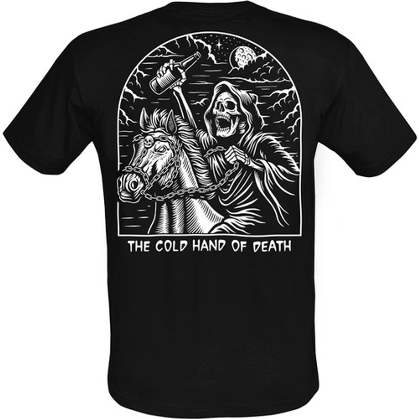 Camiseta Preta - Cold Hand | calle