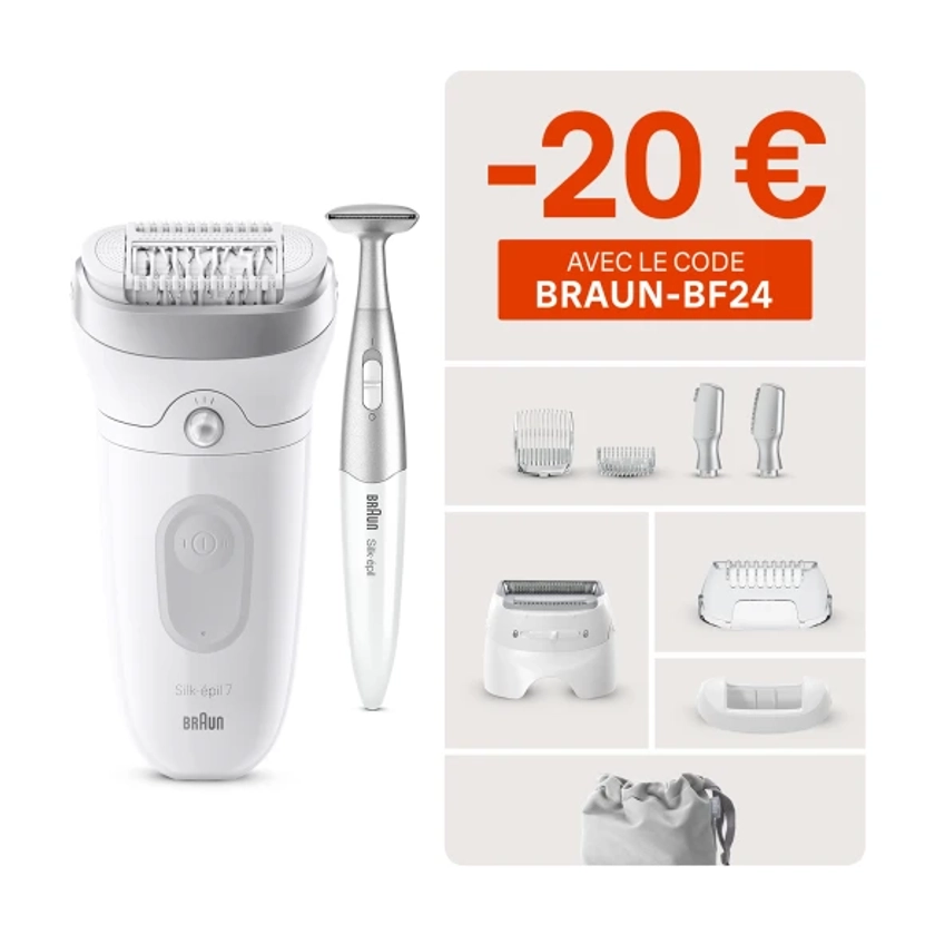 Épilateur Silk·épil 7 | Braun FR