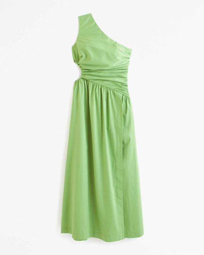 Femme One-Shoulder Cutout Maxi Dress | Femme Robes et combinaisons | Abercrombie.com