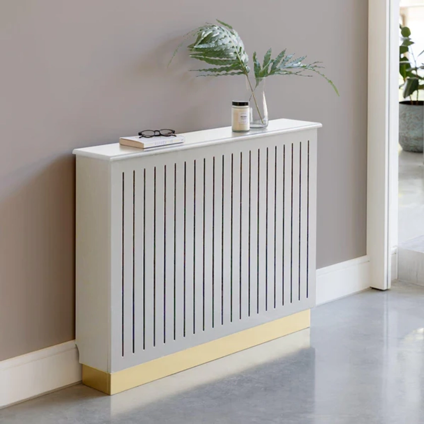 Iliana Medium Radiator Cover - Snow White