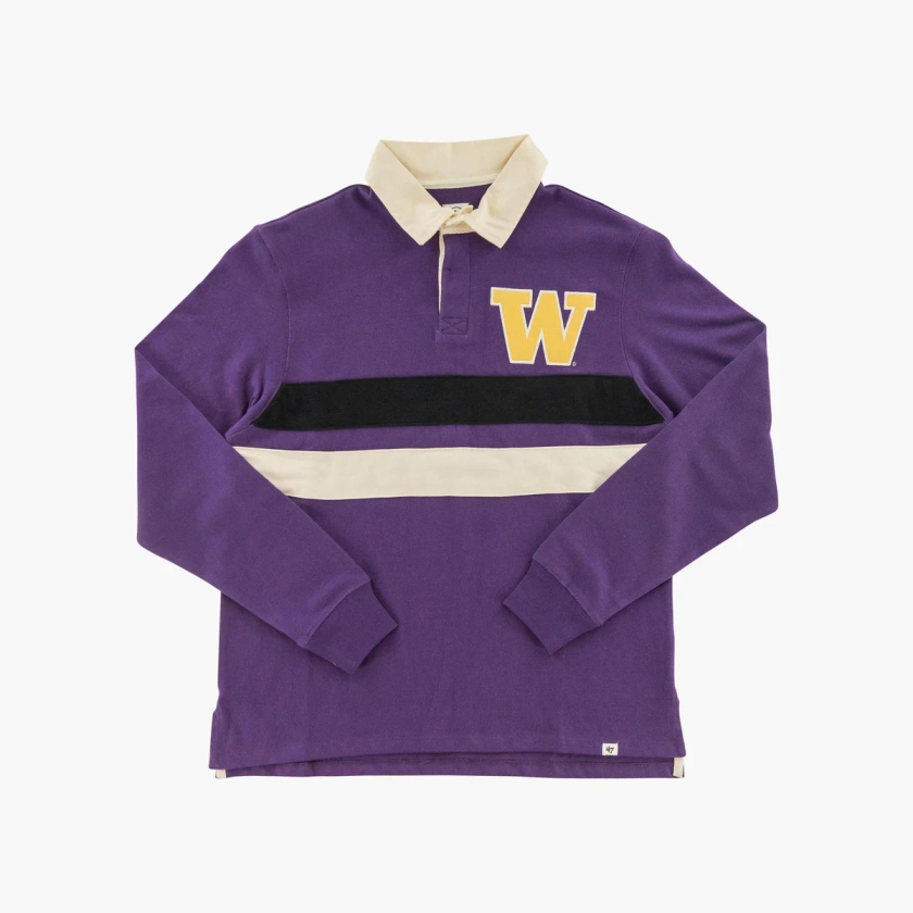 Washington Huskies Primary Logo Clubhouse Rugby Shirt