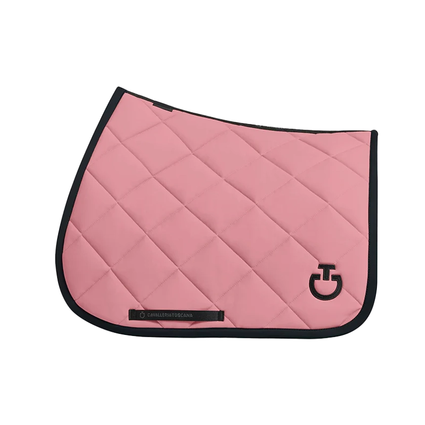 Cavalleria Toscana - Tapis de selle Diamond Quilted Jersey candy pink