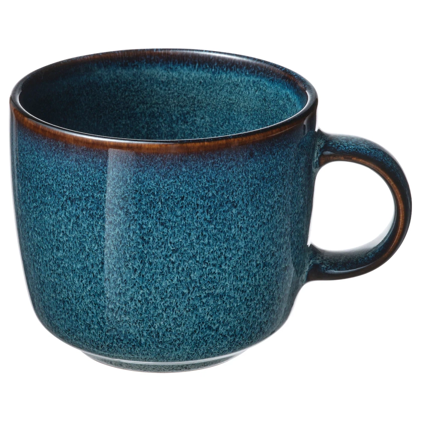 GLADELIG mug, blue, 37 cl - IKEA