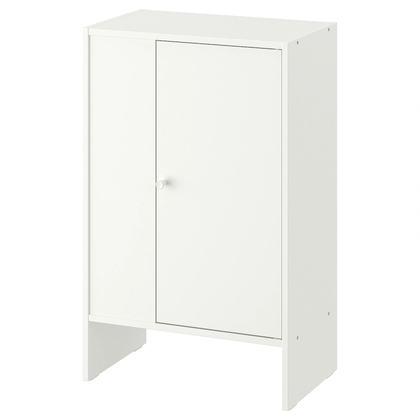 BAGGEBO Cabinet with door - white 19 5/8x11 3/4x31 1/2 "