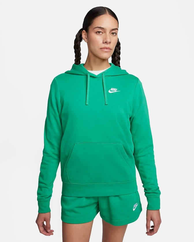 Nike Sportswear Club Fleece Women's Pullover Hoodie. Nike.com