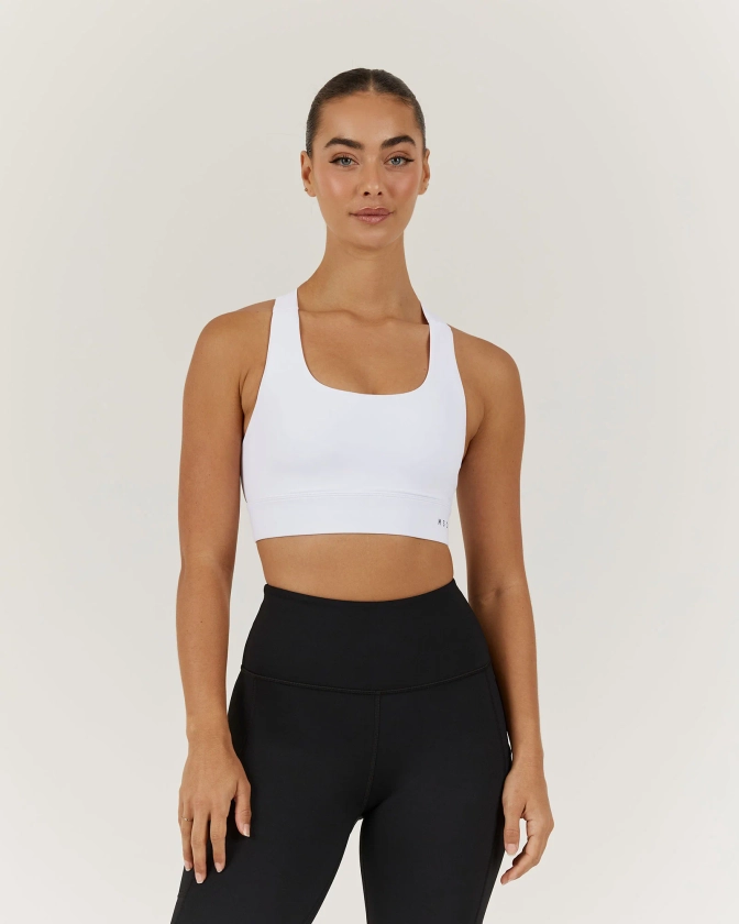 STRUCTURE III SPORTS BRA - WHITE