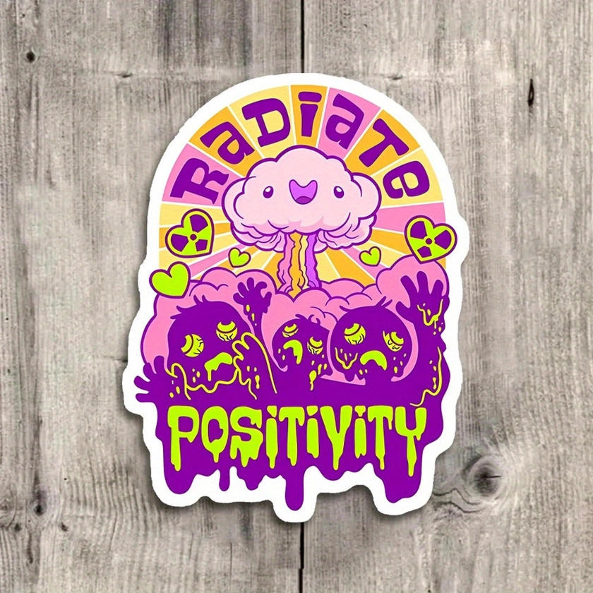 Positivity Vinyl Decal Reusable Self - Temu