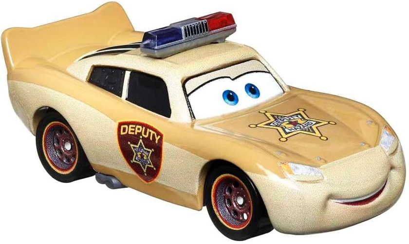 Disney Pixar Cars On The Road Lightning McQueen Deputy Hazzard