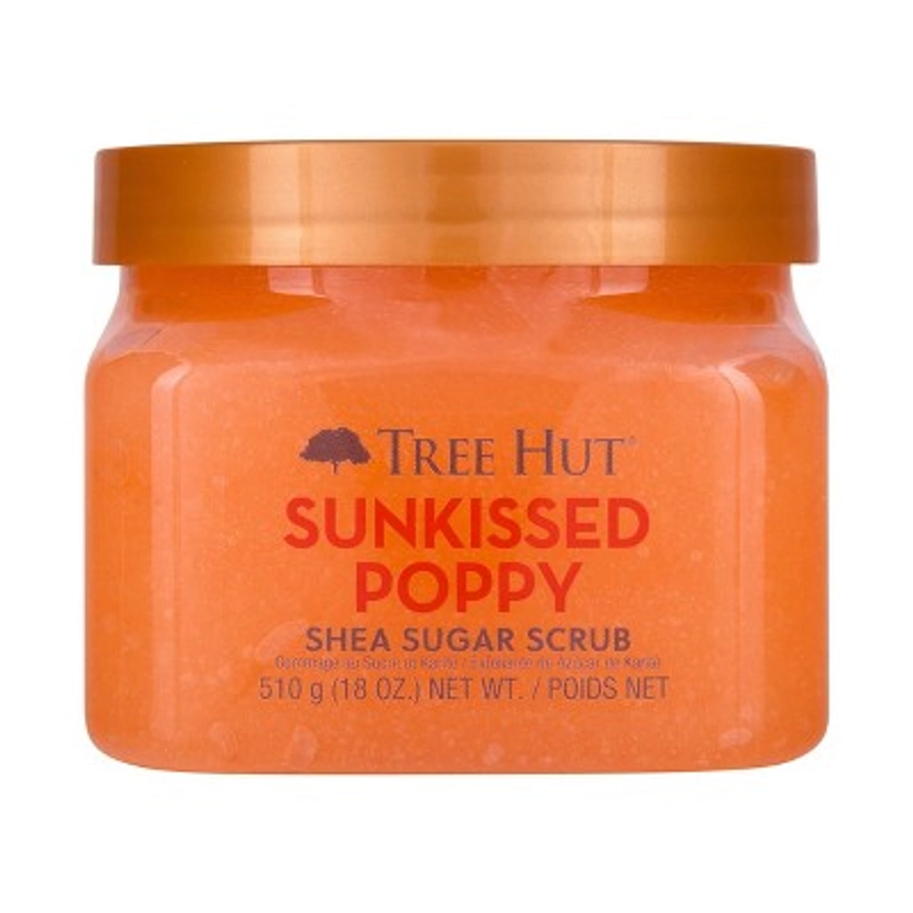 Tree Hut Sunkissed Poppy Shea Sugar Body Scrub - 18oz