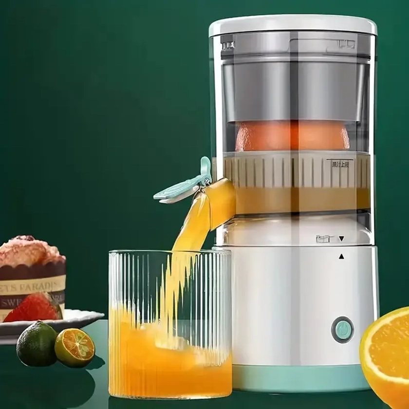 Portable Multifunctional Juicer, Automatic Juicing And Separation- fresh Orange Juice Cup With USB Charging Kitchen Stuff Kitchen