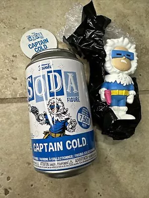 Funko Vinyl Soda: DC Universe - Captain Cold (Chase) (Flocked) for sale online | eBay