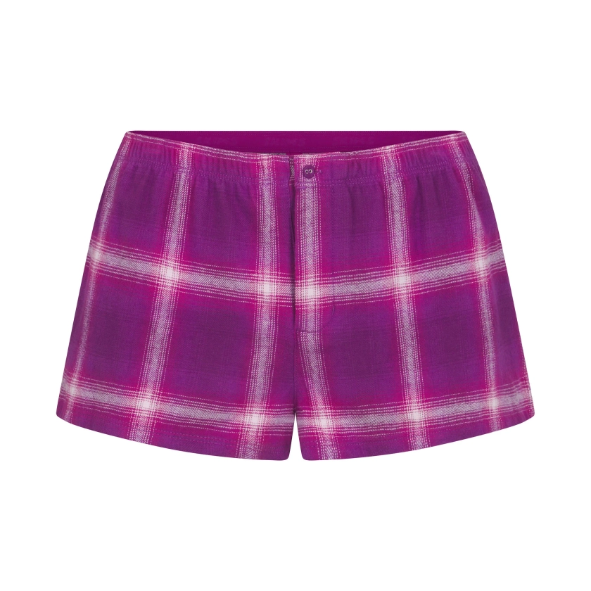 FLANNEL SLEEP CHEEKY BOXER | LOLLIPOP PLAID