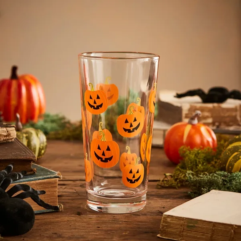 Pumpkin Highball Glass