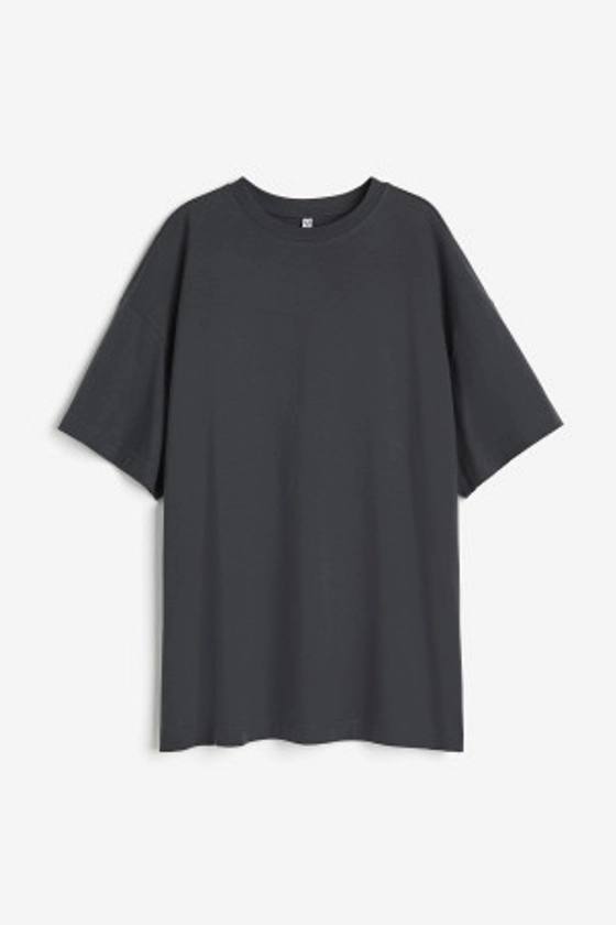 T-shirt oversize - Noir - FEMME | H&M FR