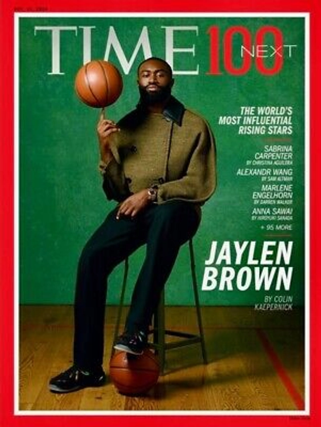 TIME 100 NEXT - JAYLEN BROWN - Time Magazine - October 2024 | eBay