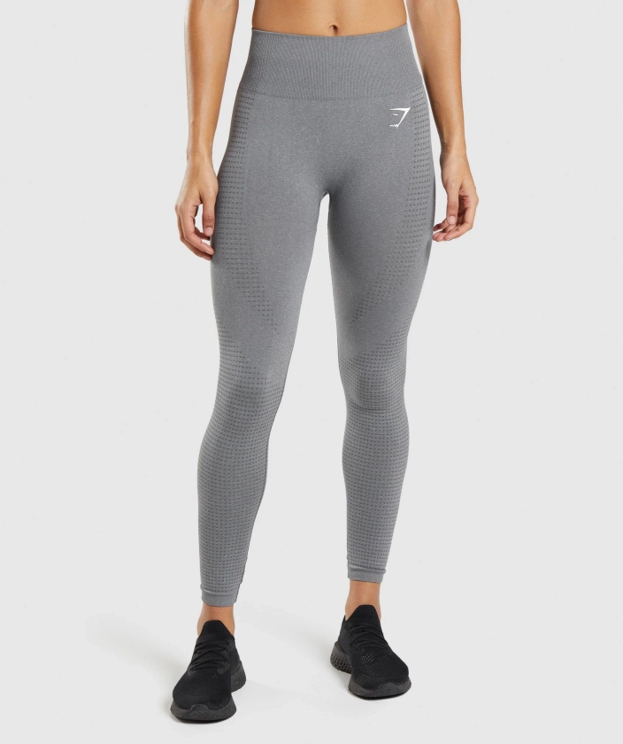 Gymshark Vital Seamless 2.0 Leggings - Smokey Grey Marl