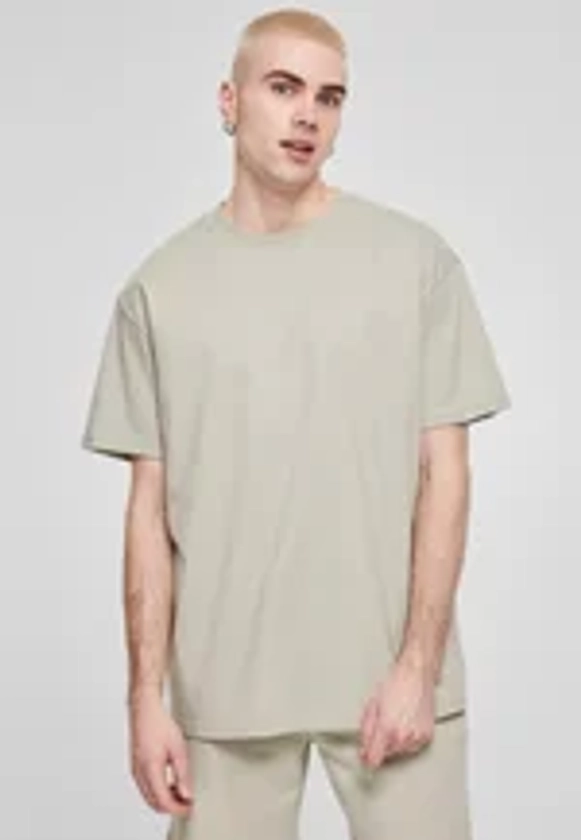 Urban Classics HEAVY - T-shirt basique - softsalvia/vert clair - ZALANDO.FR