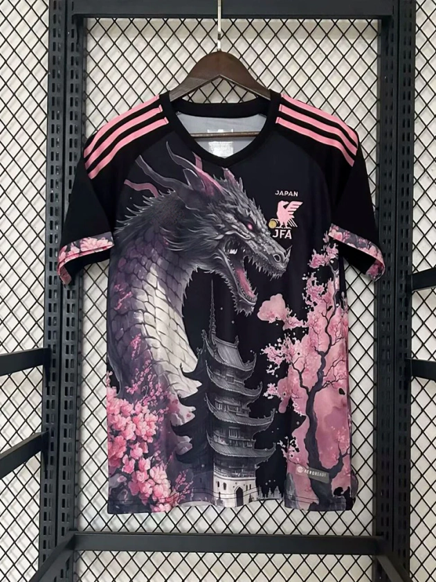 MAILLOT DU JAPON "DRAGON ROSE"