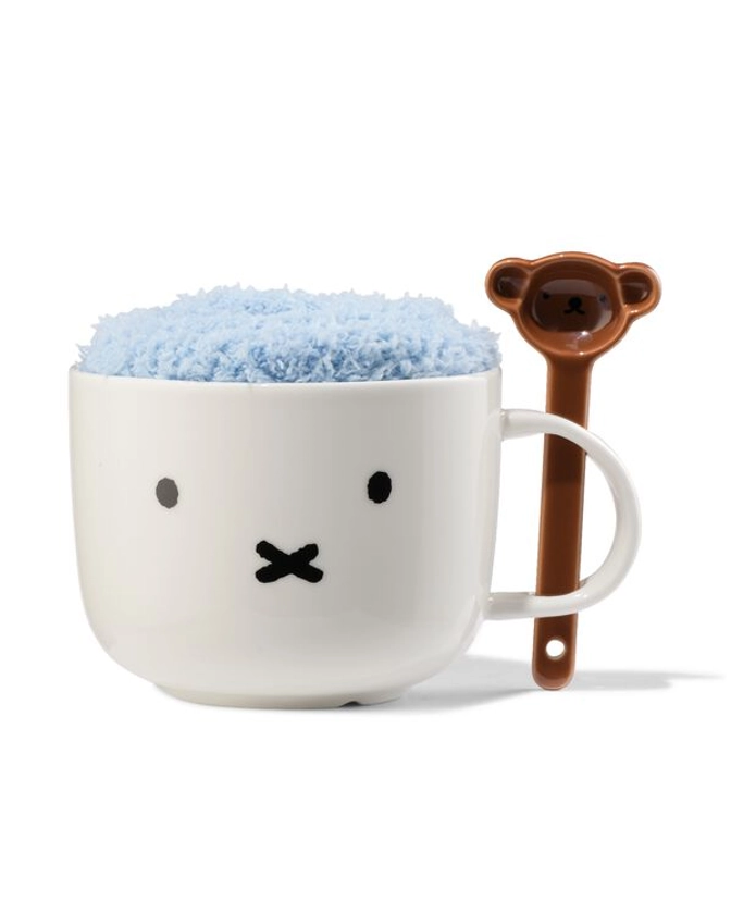 tasse Miffy avec cuillère et chaussettes - 500 ml - HEMA