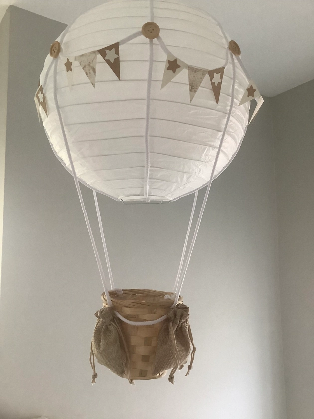 Hot Air Balloon Light Shade, Decoration - Etsy UK