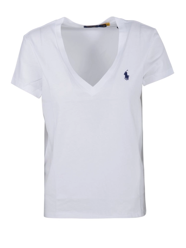Polo Ralph Lauren Pony Embroidered V-Neck T-Shirt