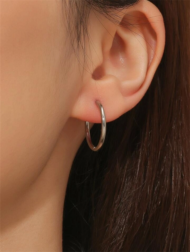 Minimalist Hoop Earrings