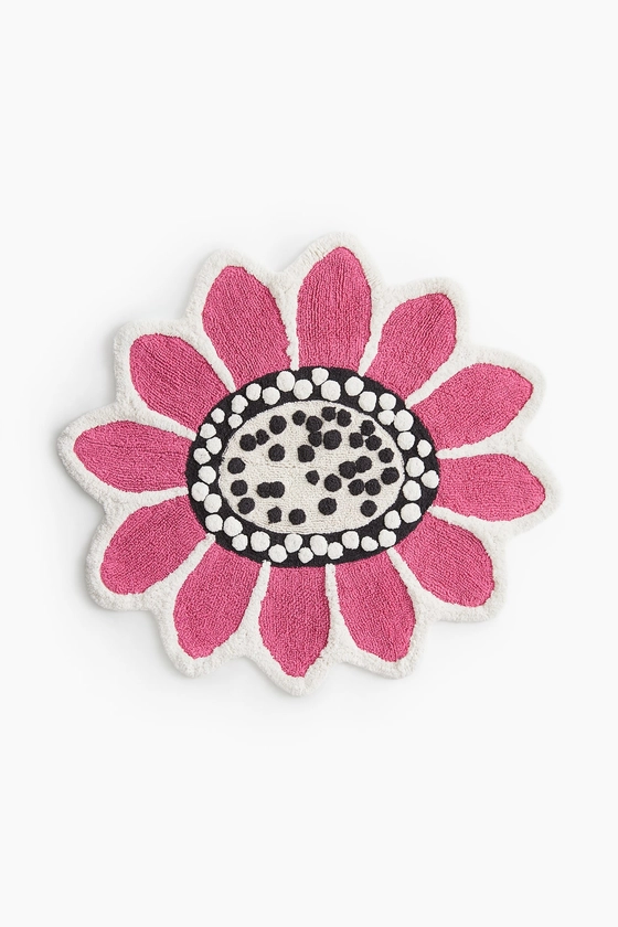 Tapis tournesol - Rose - Home All | H&M FR