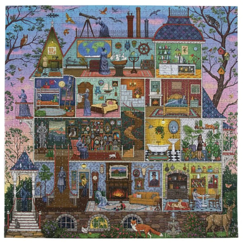 Puzzle 1000 pièces - The Alchemist's Home - Eeboo | Cultura