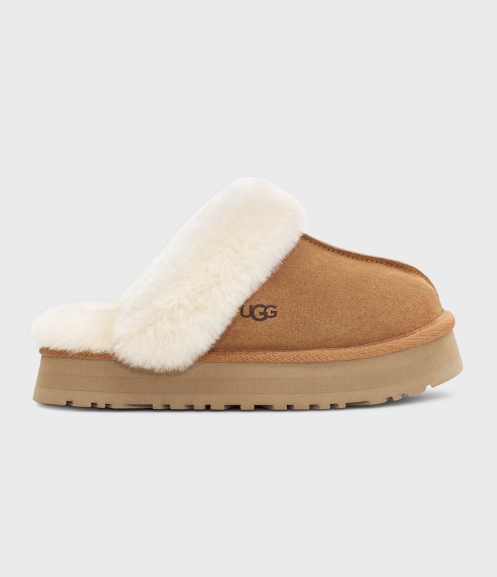 UGG - Chaussons Disquette Chestnut