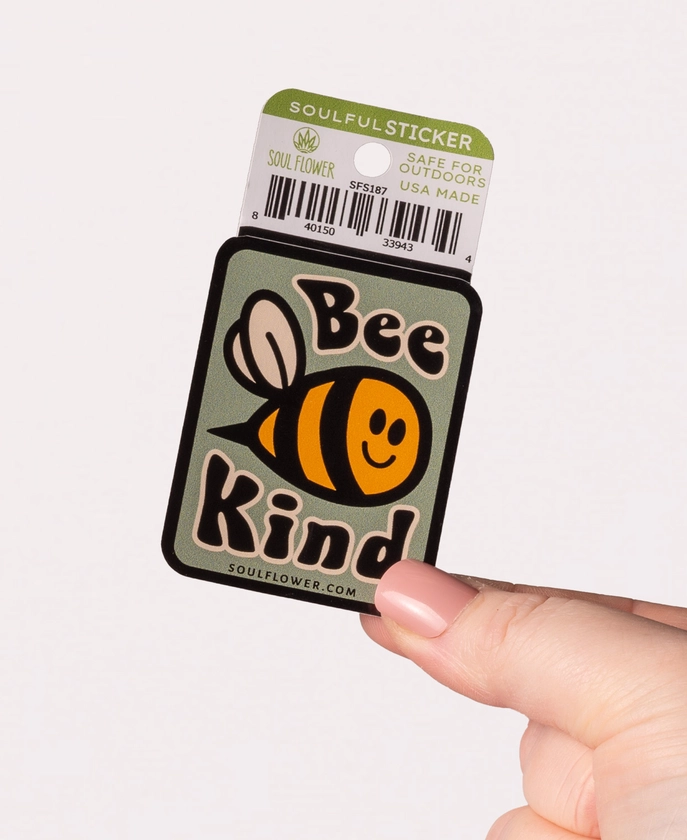 NEW! Bee Kind Sticker