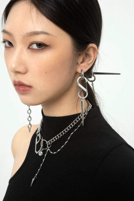 Fervooor Cyberpunk 2077 earrings