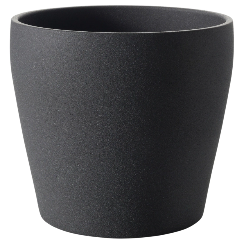 PERSILLADE Cache-pot, gris foncé, 24 cm - IKEA