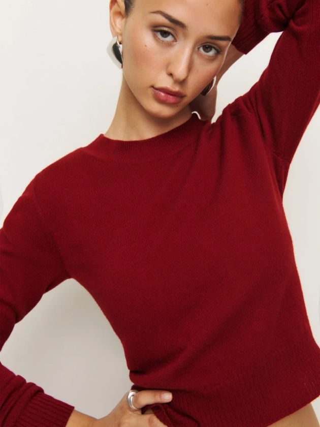 Dana Cashmere Crew Sweater