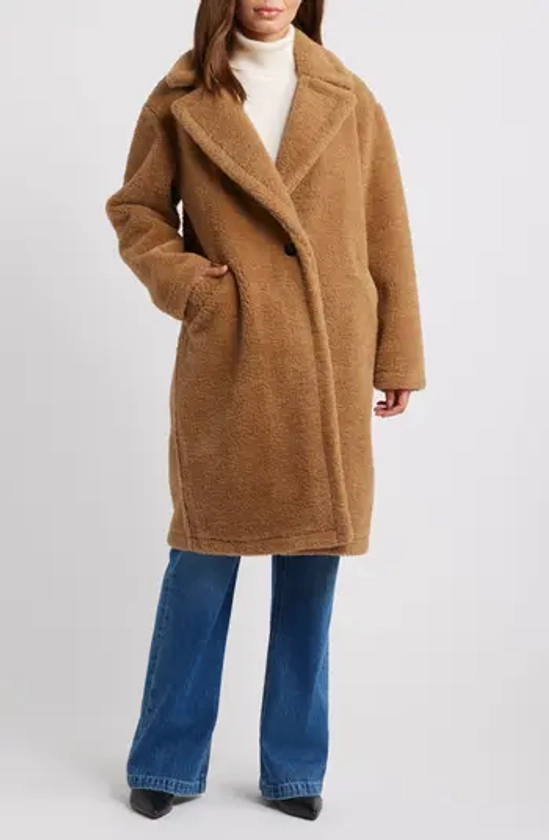 MICHAEL Michael Kors Faux Fur Coat | Nordstrom