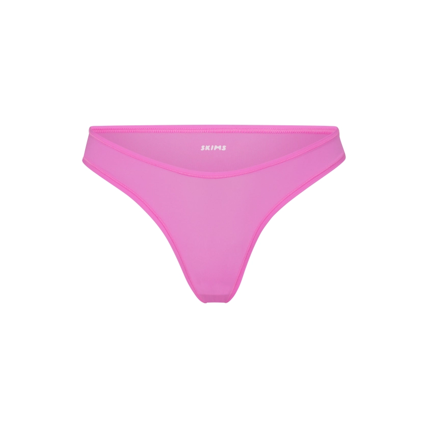FITS EVERYBODY DIPPED FRONT THONG | NEON ORCHID
