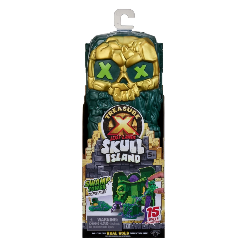Trésor X Lost Lands Skull Island : Mini set de jeu Tour marécageuse - Moose Toys