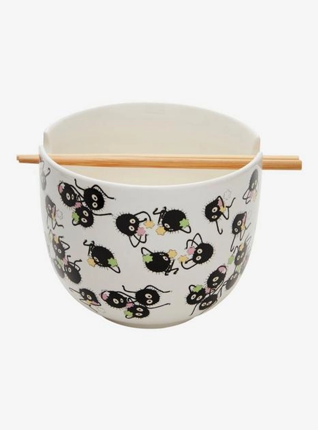 Studio Ghibli® Spirited Away Soot Sprites Ramen Bowl With Chopsticks | Hot Topic