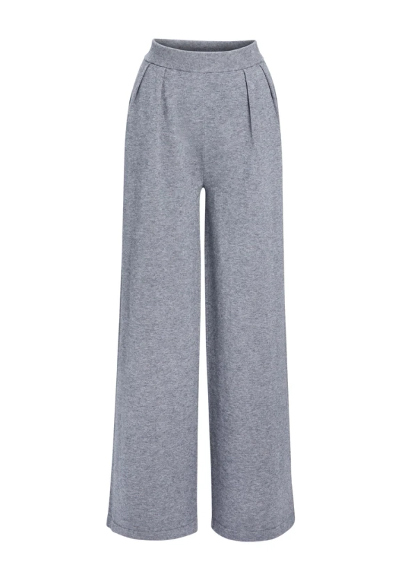 Alya Knit Pleated Trousers