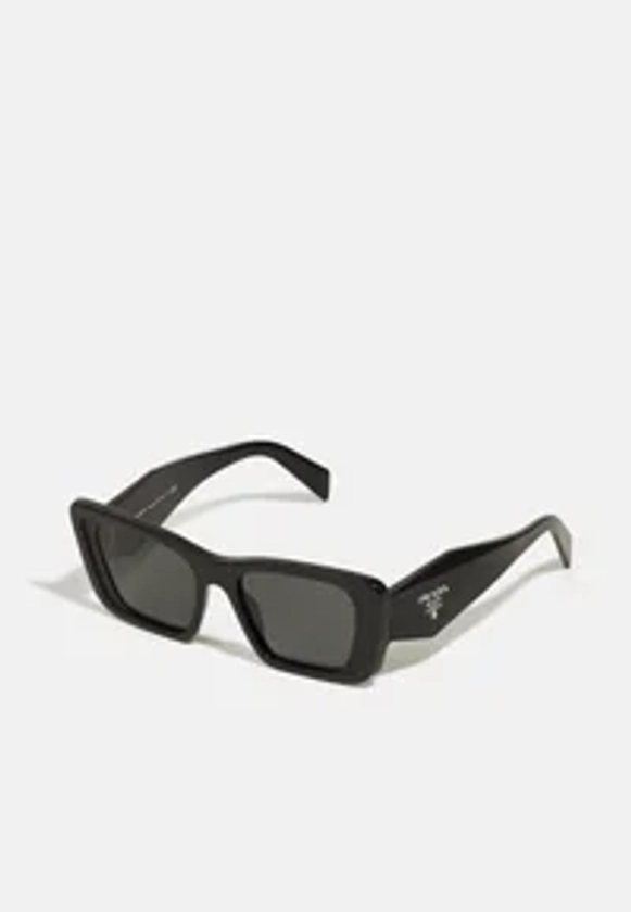 Prada Lunettes de soleil - black/dark grey/noir - ZALANDO.FR