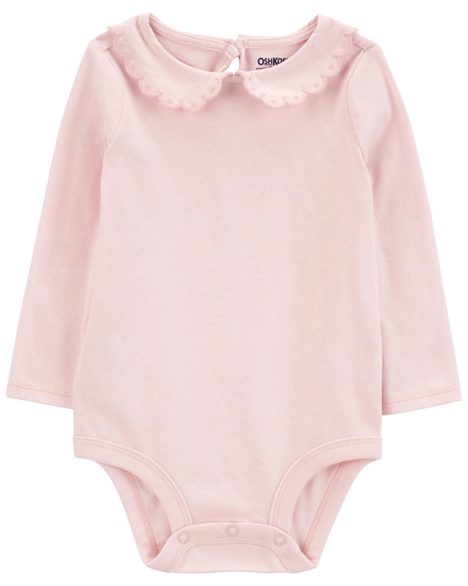 Baby Scalloped Peter Pan Bodysuit - OshKosh | Carter's