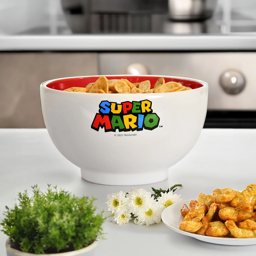 Super Mario - Bol de céréales Champignons