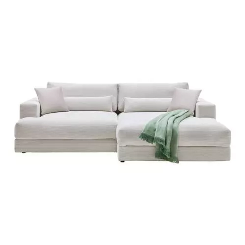 Ecksofa Fabiona Rechts Beige online kaufen ➤ mömax