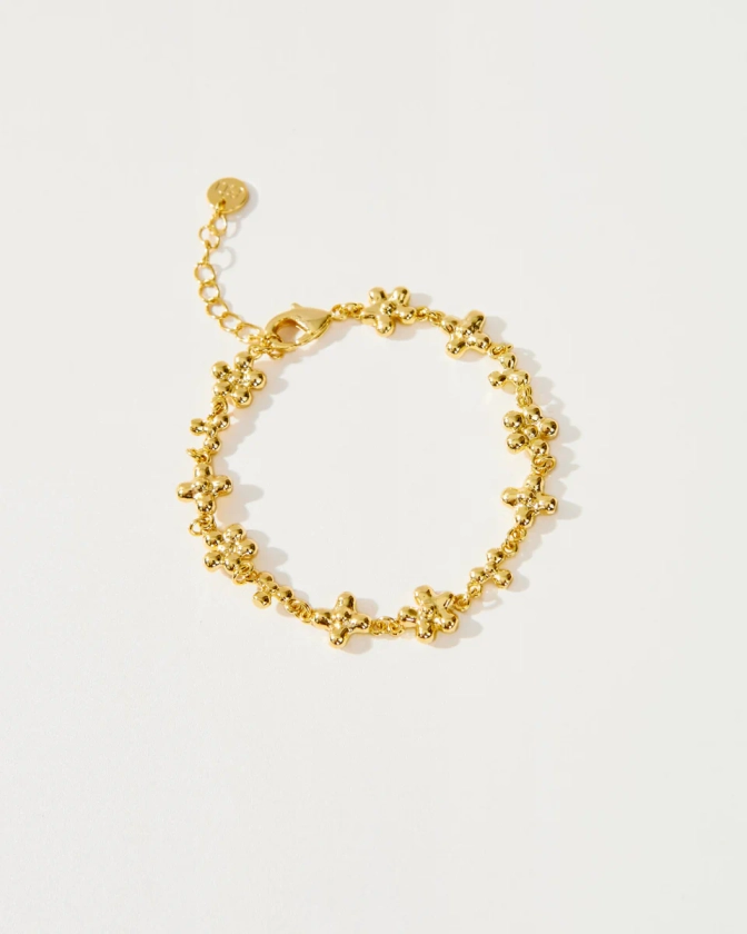 Daisy Molecule Bracelet| En Route Jewelry | En Route Jewelry
